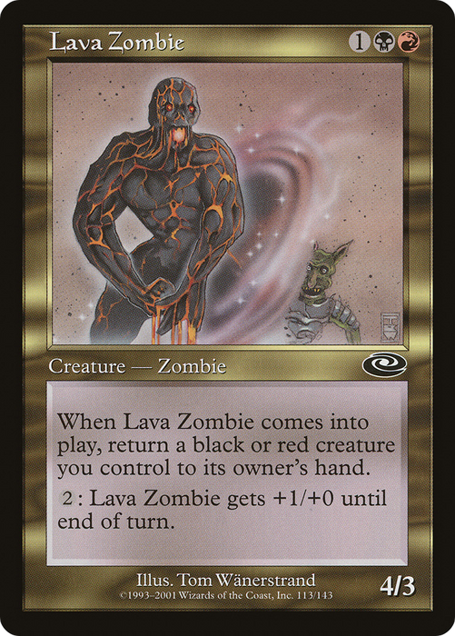 Lava Zombie (PLS-113) - common