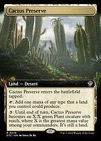 Cactus Preserve (OTC-076) - rare: (Extended Art)