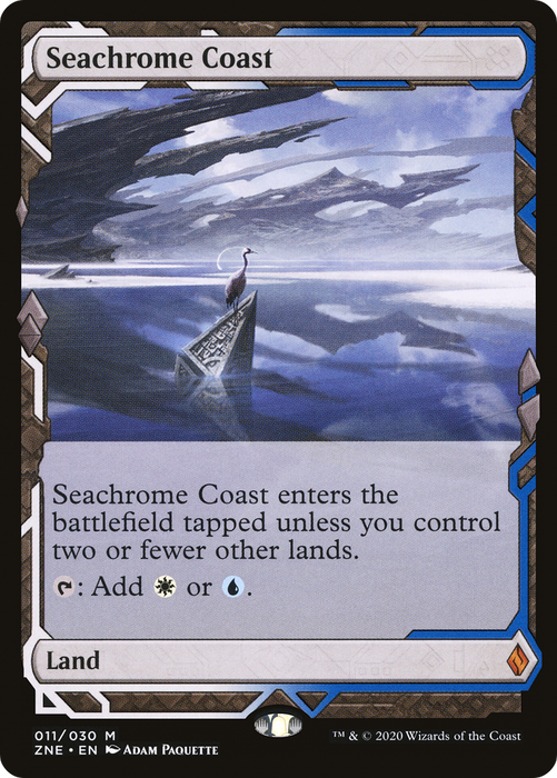 Seachrome Coast (ZNE-011) - mythic - Foil