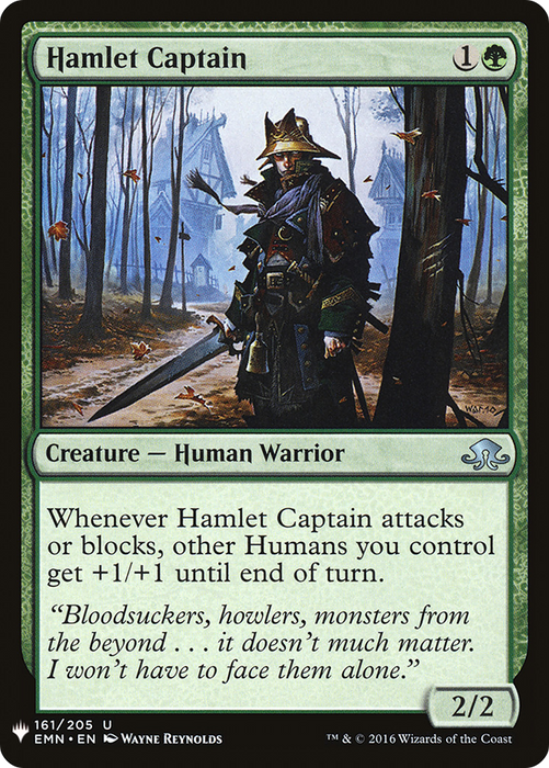 Hamlet Captain (LIST-EMN-161) - uncommon