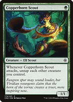 Copperhorn Scout (CN2-179) - common - Foil