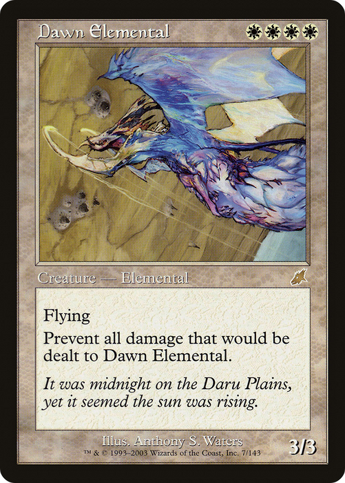 Dawn Elemental (SCG-007) - rare - Foil