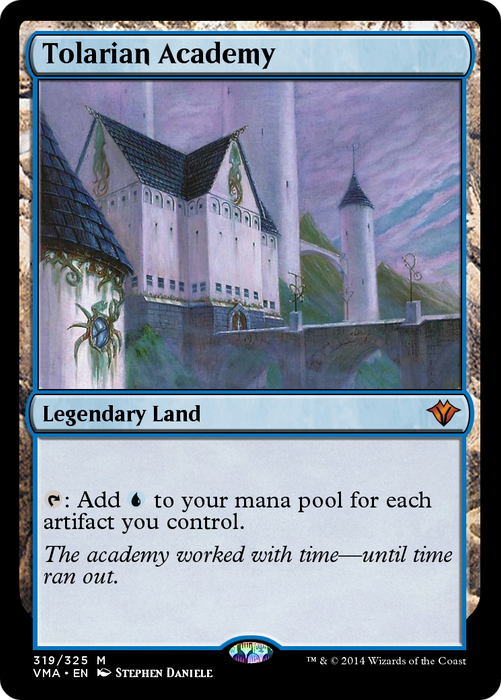 Tolarian Academy (VMA-319) - mythic