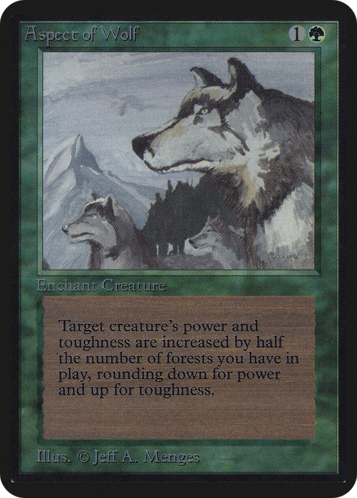 Aspect of Wolf (LEA-184) - rare
