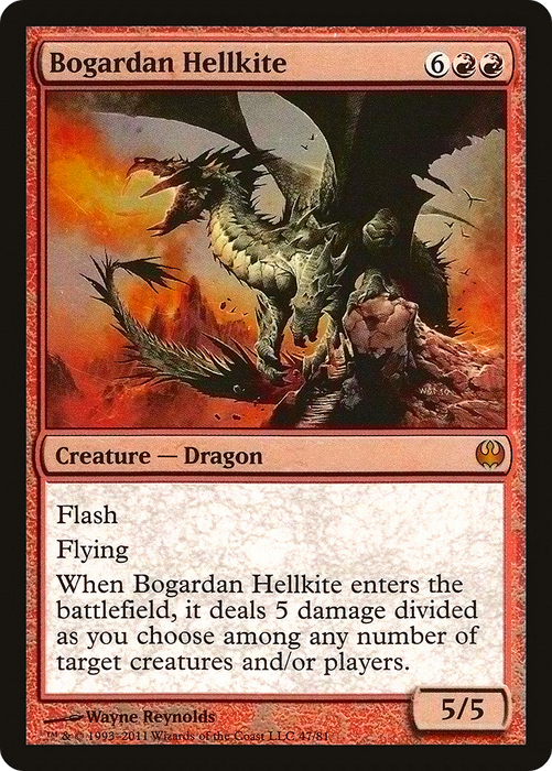 Bogardan Hellkite (DDG-047) - mythic - Foil
