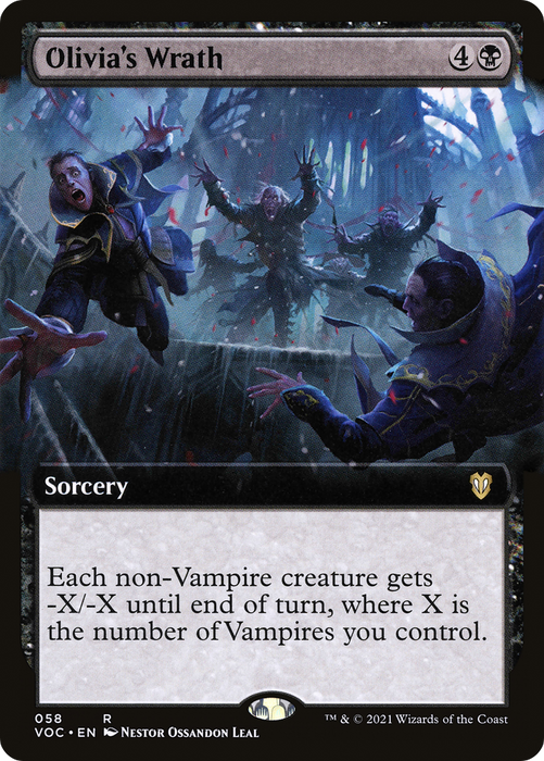 Olivia's Wrath (VOC-058) - rare: (Extended Art)