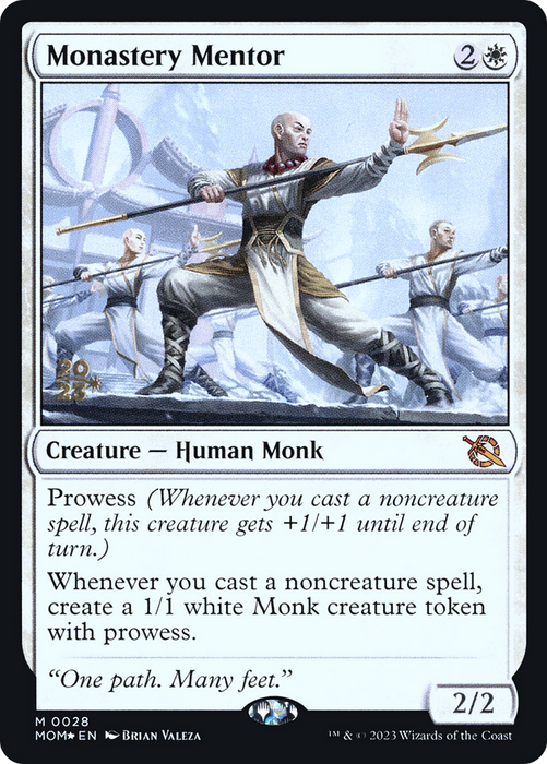 Monastery Mentor (PRE-28S) - mythic - Foil