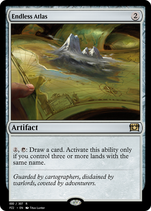 Endless Atlas (PZ2-70683) - rare - Foil
