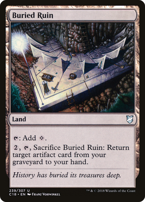 Buried Ruin (C18-239) - uncommon