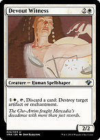 Devout Witness (VMA-024) - uncommon - Foil