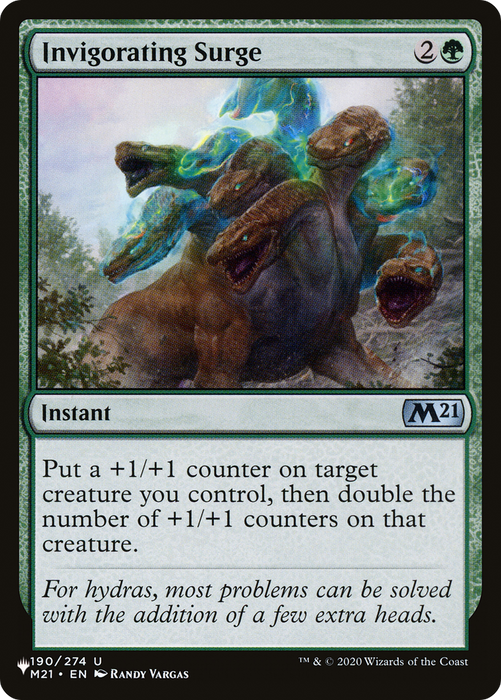 Invigorating Surge (LIST-M21-190) - uncommon