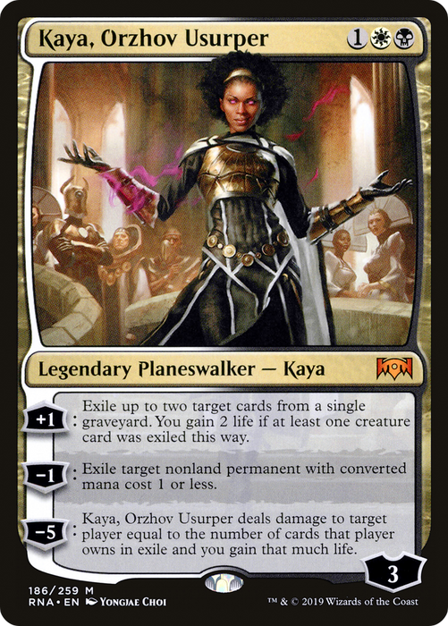 Kaya, Orzhov Usurper (RNA-186) - mythic