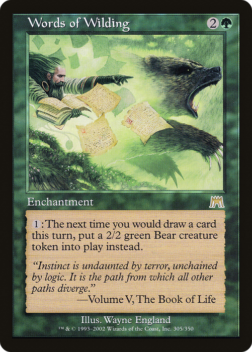 Words of Wilding (ONS-305) - rare - Foil