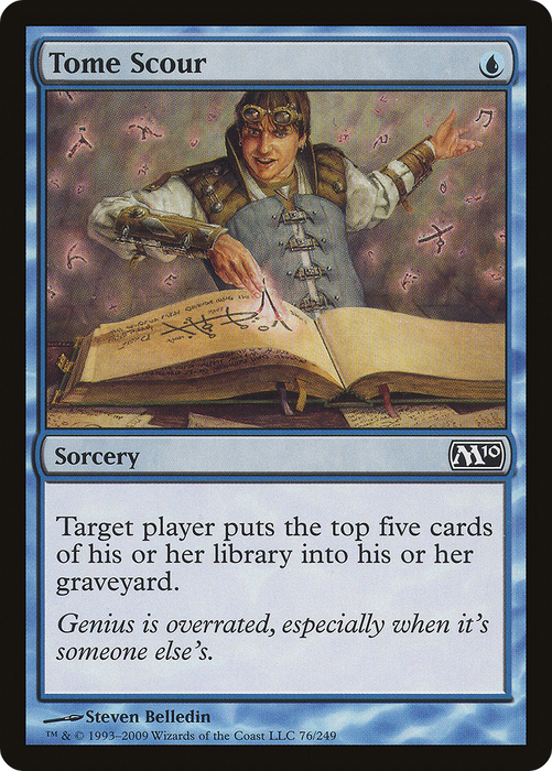 Tome Scour (M10-076) - common - Foil