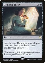 Demonic Tutor (JDG-004) - rare - Foil