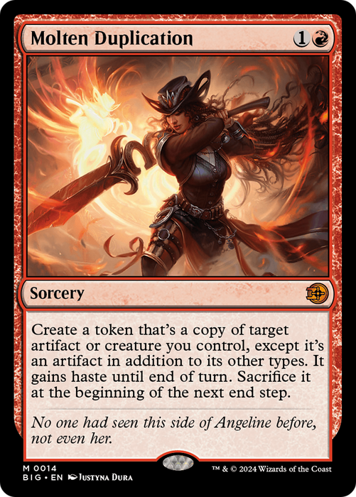 Molten Duplication (BIG-014) - mythic - Foil