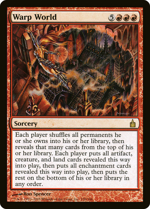 Warp World (RAV-150) - rare - Foil