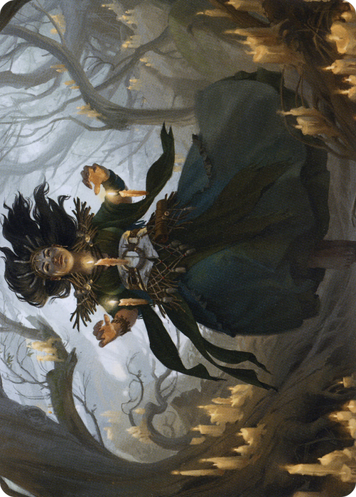Candlegrove Witch // Candlegrove Witch (AMID-015) - common (Borderless) - Foil
