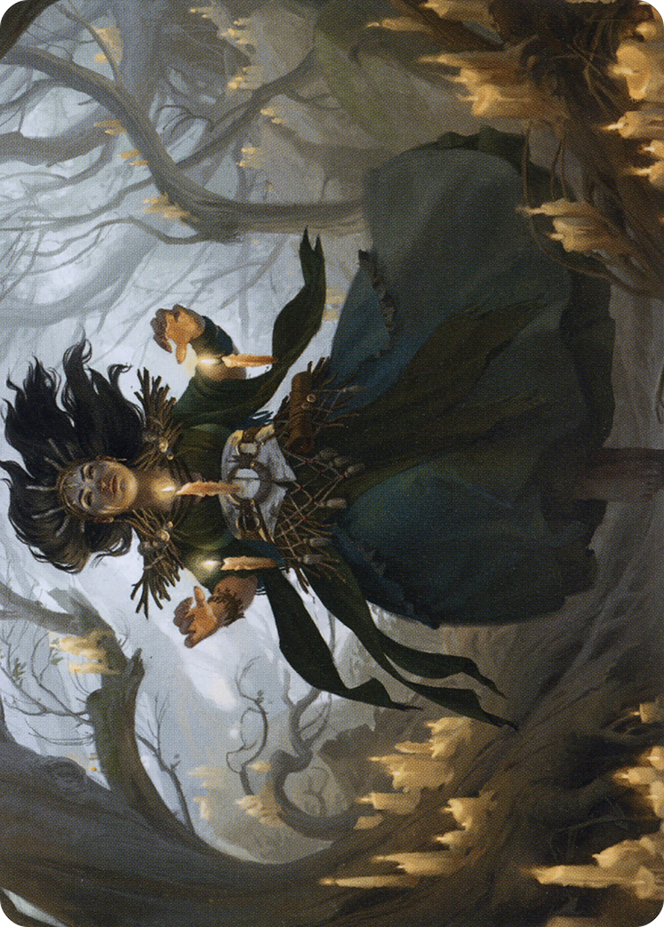 Candlegrove Witch // Candlegrove Witch (AMID-015) - common (Borderless) - Foil