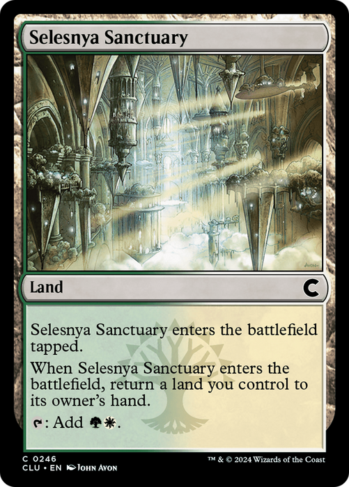 Selesnya Sanctuary (CLU-246) - common