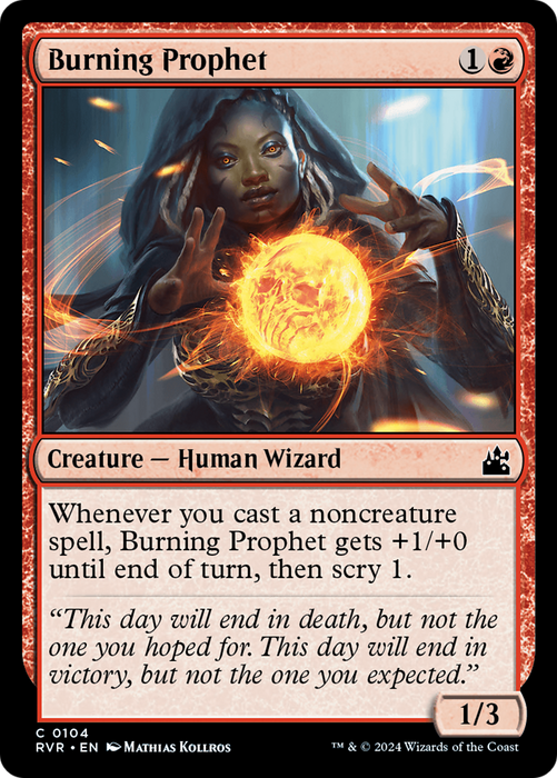 Burning Prophet (RVR-104) - common