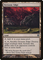 Tectonic Edge (WWK-145) - uncommon - Foil