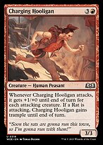 Charging Hooligan (WOE-318) - uncommon - Foil