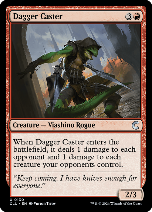 Dagger Caster (CLU-130) - uncommon