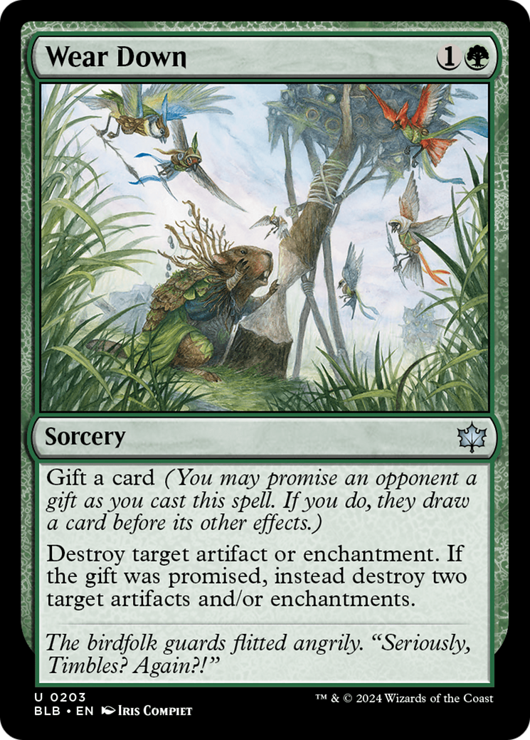 Wear Down (BLB-203) - uncommon