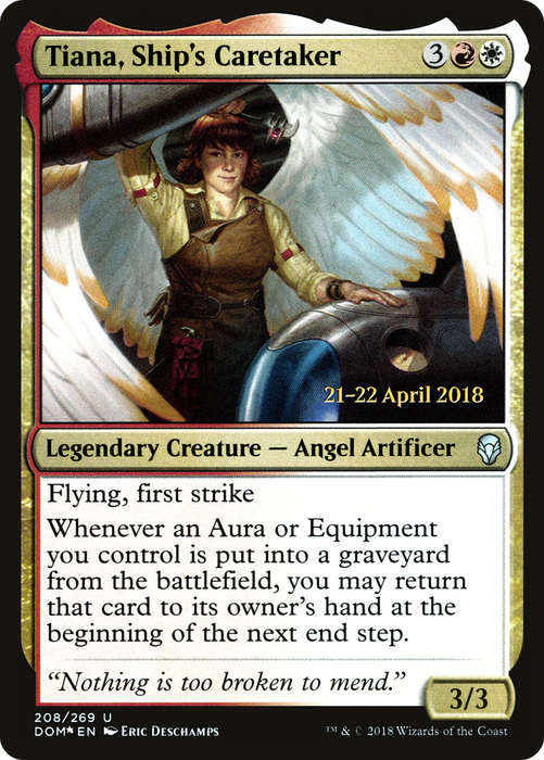 Tiana, Ship's Caretaker (PRE-208S) - uncommon - Foil