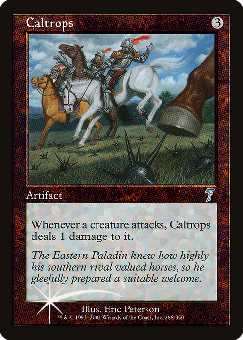 Caltrops (7ED-288★) - uncommon - Foil