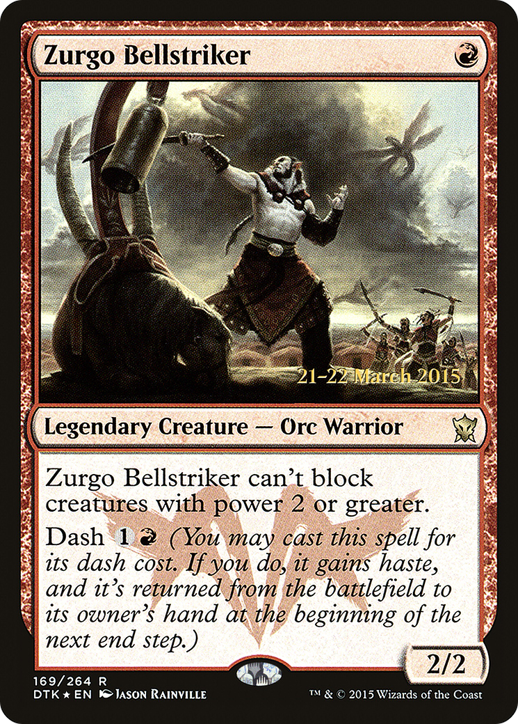 Zurgo Bellstriker (PRE-169S) - rare - Foil
