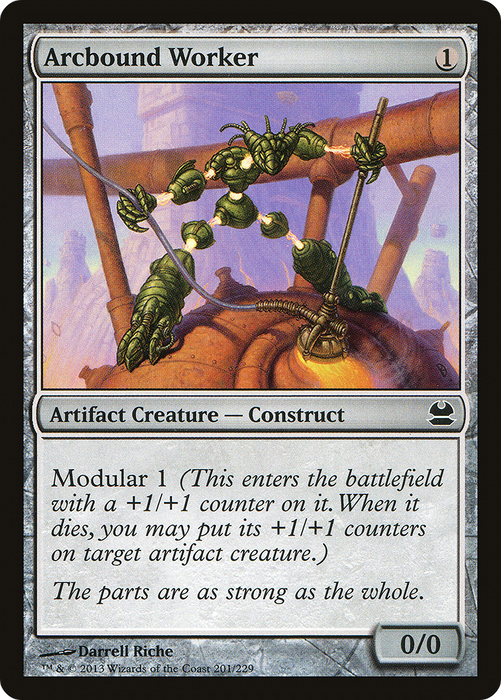 Arcbound Worker (MMA-201) - common - Foil