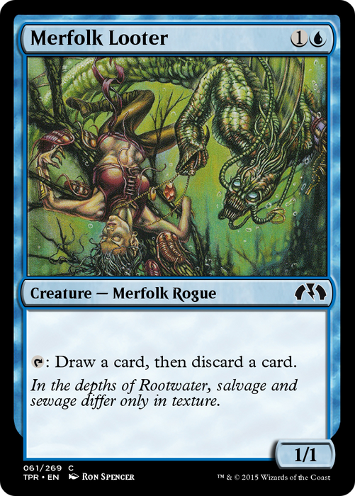 Merfolk Looter (TPR-061) - common - Foil