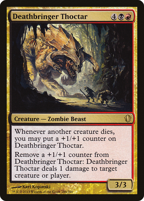 Deathbringer Thoctar (C13-184) - rare