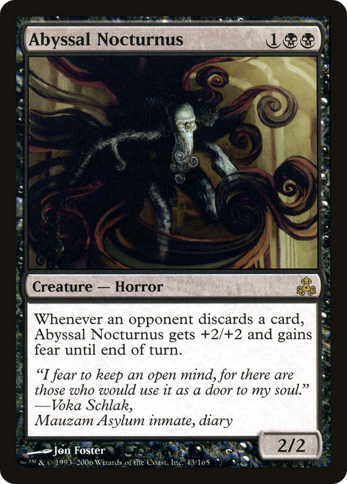Abyssal Nocturnus (GPT-043) - rare