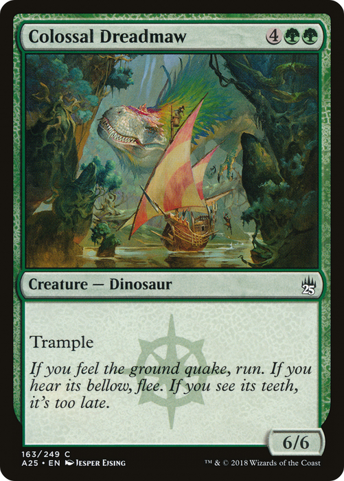 Colossal Dreadmaw (A25-163) - common - Foil