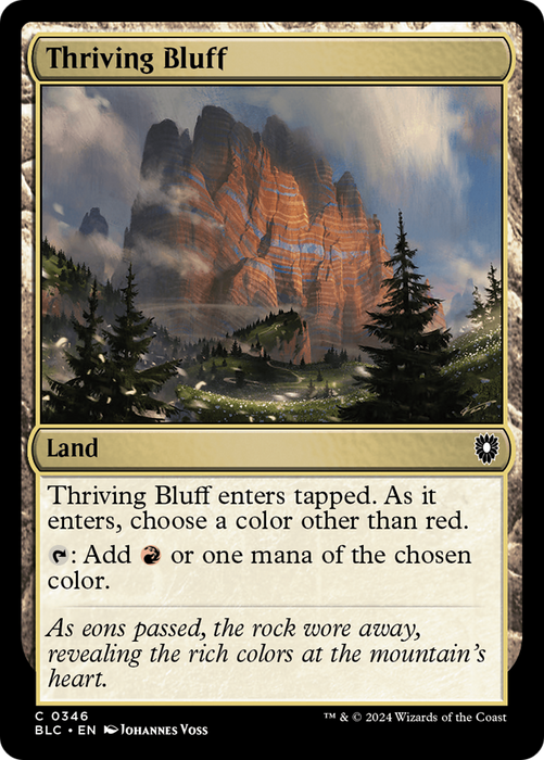 Thriving Bluff (BLC-346) - common