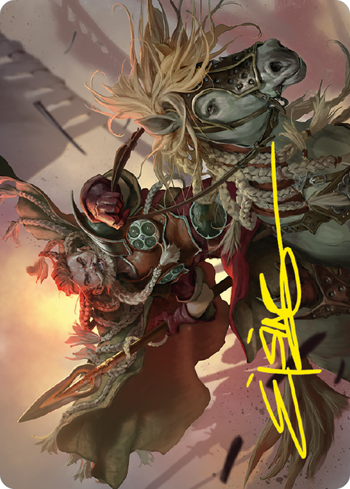 Éomer, Marshal of Rohan // Éomer, Marshal of Rohan (ALTR-009) - common (Borderless) - Foil