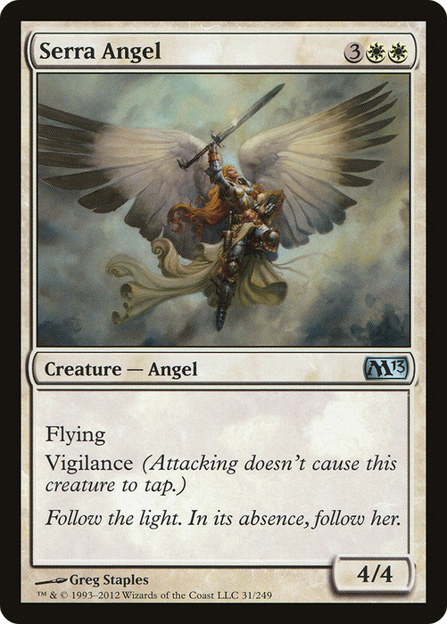 Serra Angel (M13-031) - uncommon