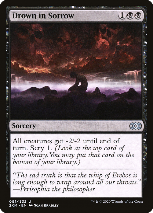 Drown in Sorrow (2XM-091) - uncommon - Foil