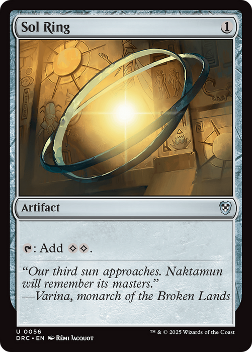 Sol Ring (DRC-056) - uncommon - Foil