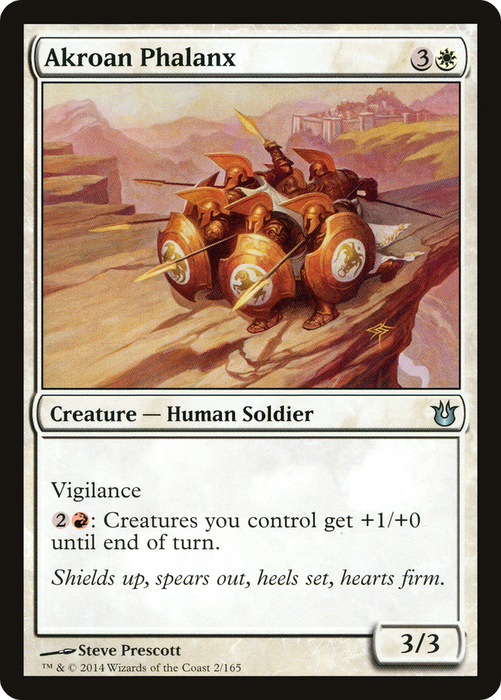 Akroan Phalanx (BNG-002) - uncommon - Foil