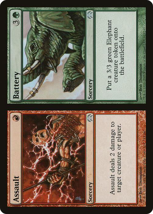 Assault // Battery (HOP-103) - uncommon