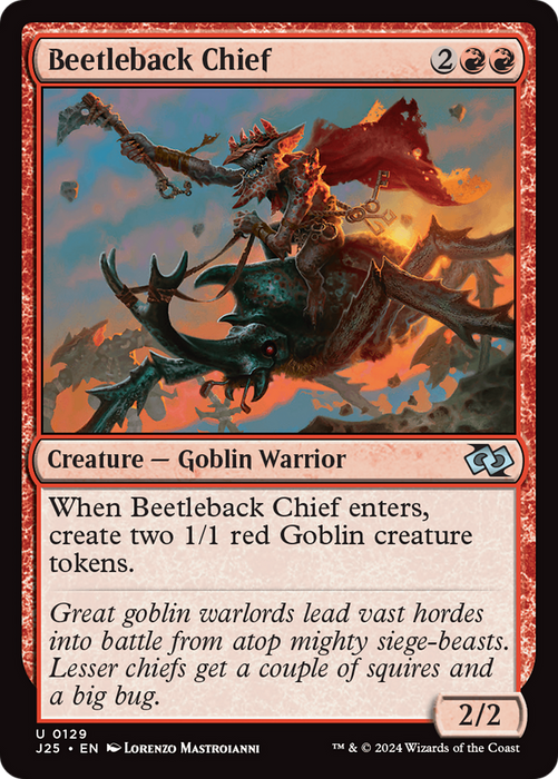 Beetleback Chief (J25-129) - uncommon