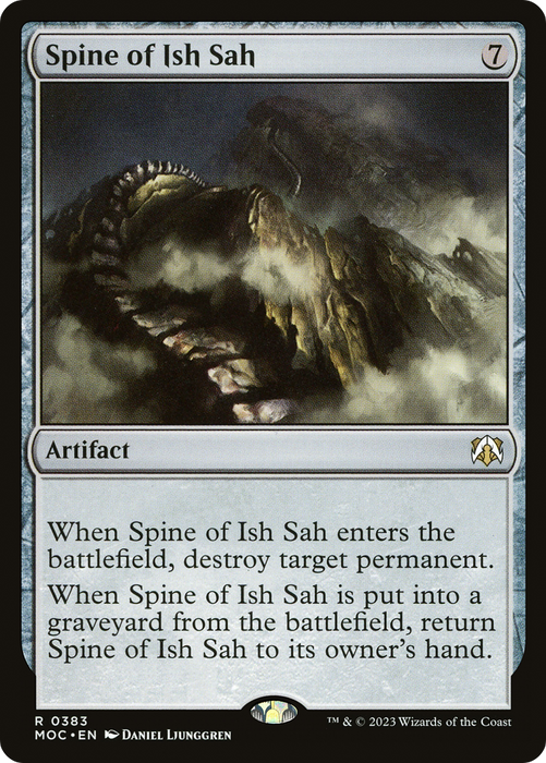 Spine of Ish Sah (MOC-383) - rare