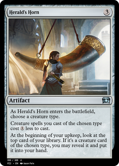 Herald's Horn (PZ2-65731) - uncommon - Foil