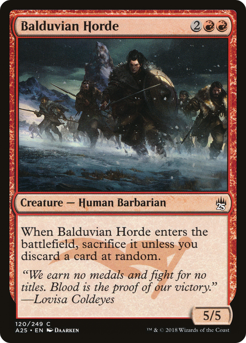 Balduvian Horde (A25-120) - common