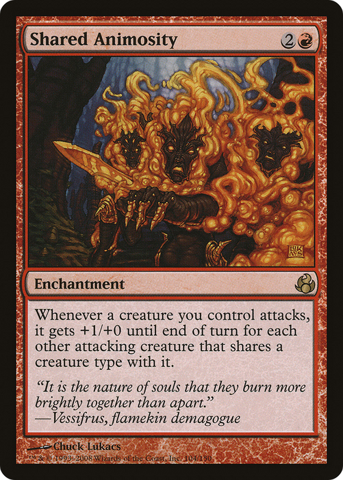 Shared Animosity (MOR-104) - rare - Foil