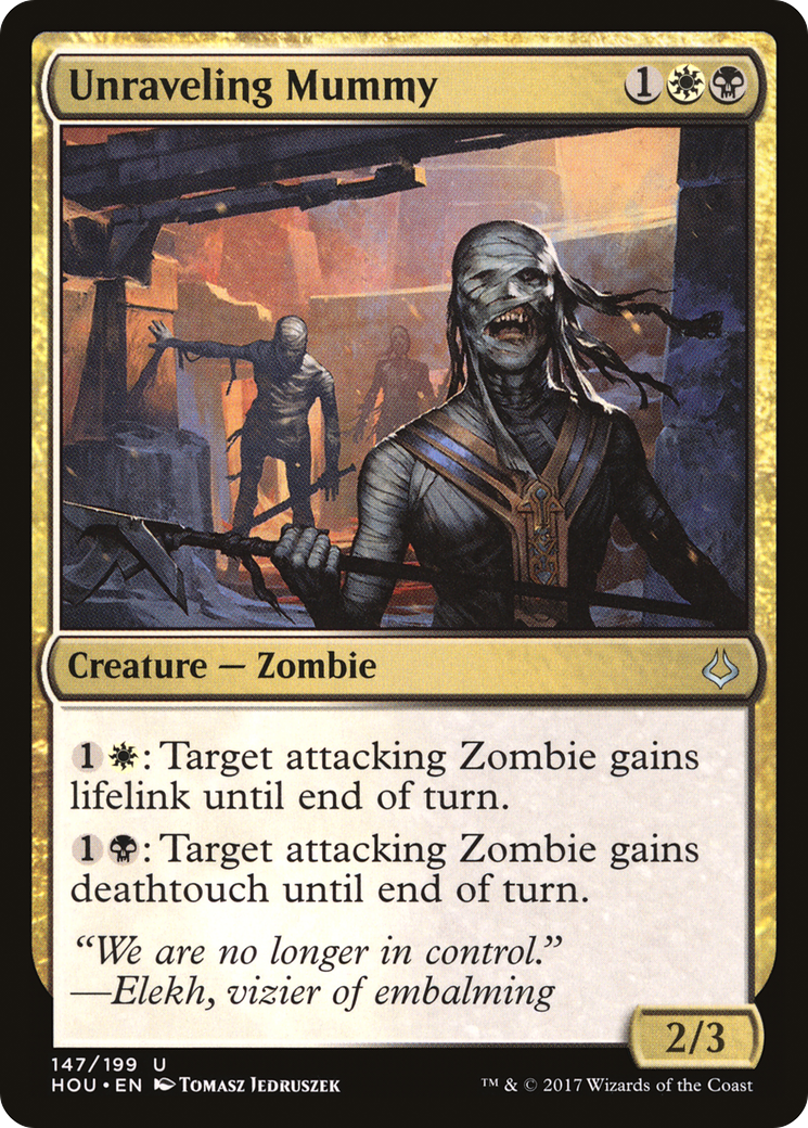 Unraveling Mummy (HOU-147) - uncommon
